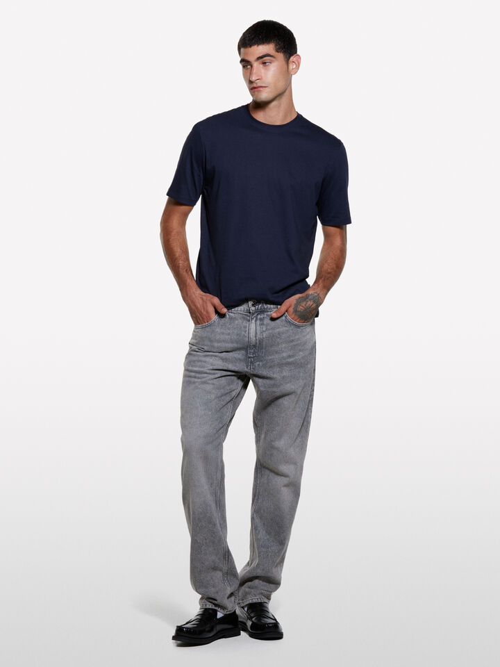 Gray Style 75 regular fit jeans - men's regular fit jeans - Gray | Sisley image number 1